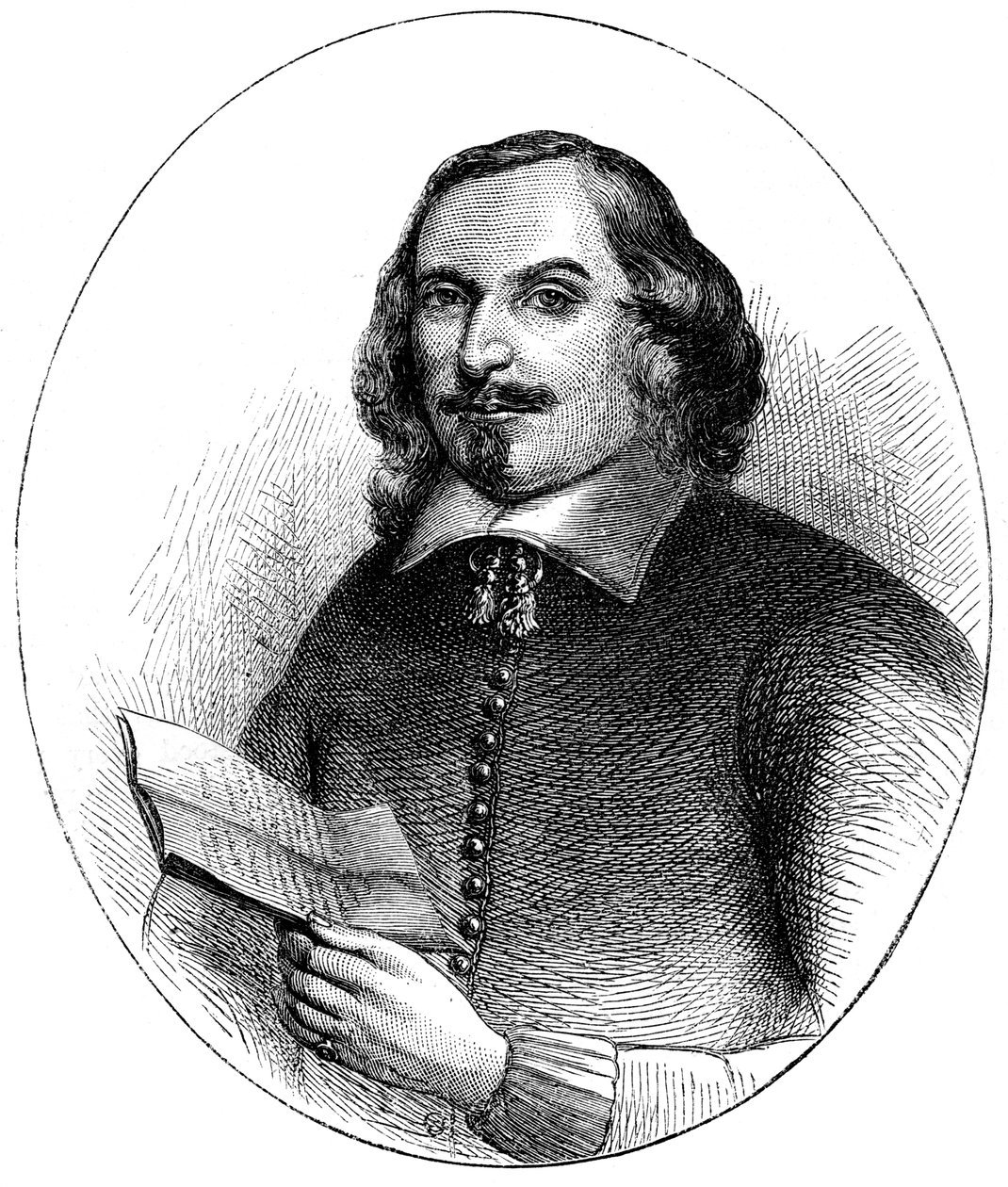 Edward Winslow, anglický puritánský americký kolonista, 17. století c1880 od Unbekannt