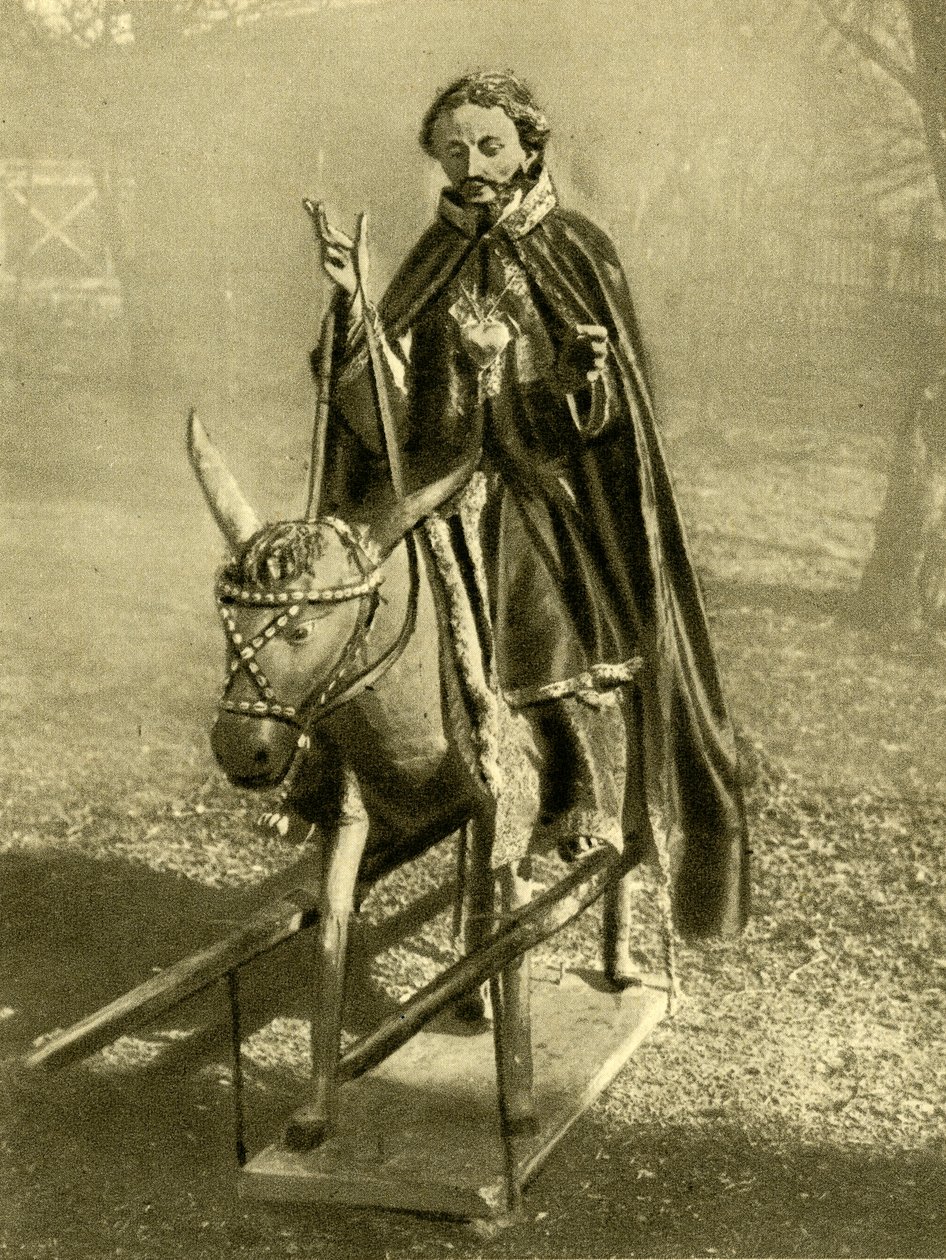 Podobizna Krista jedoucího na oslu, Puch bei Hallein, Rakousko, c1935. od Unbekannt