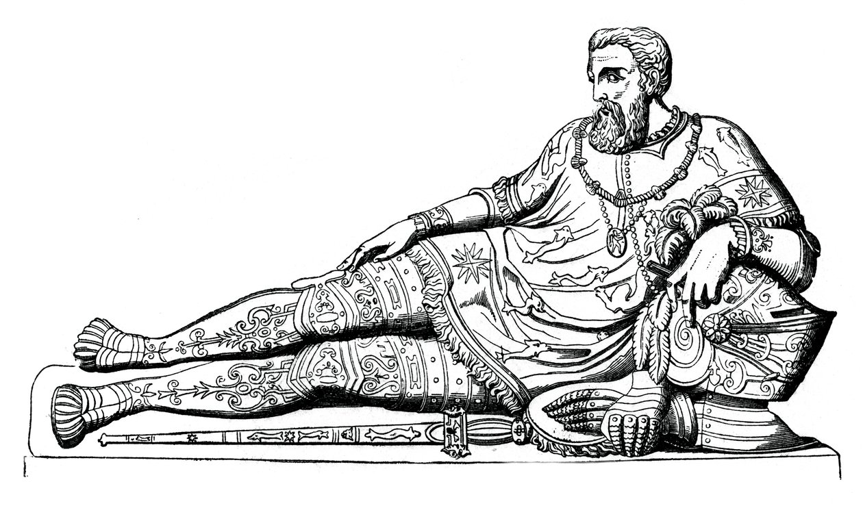 Podobizna Philippe de Chabot, admirál Francie, c1570, 1870 od Unbekannt