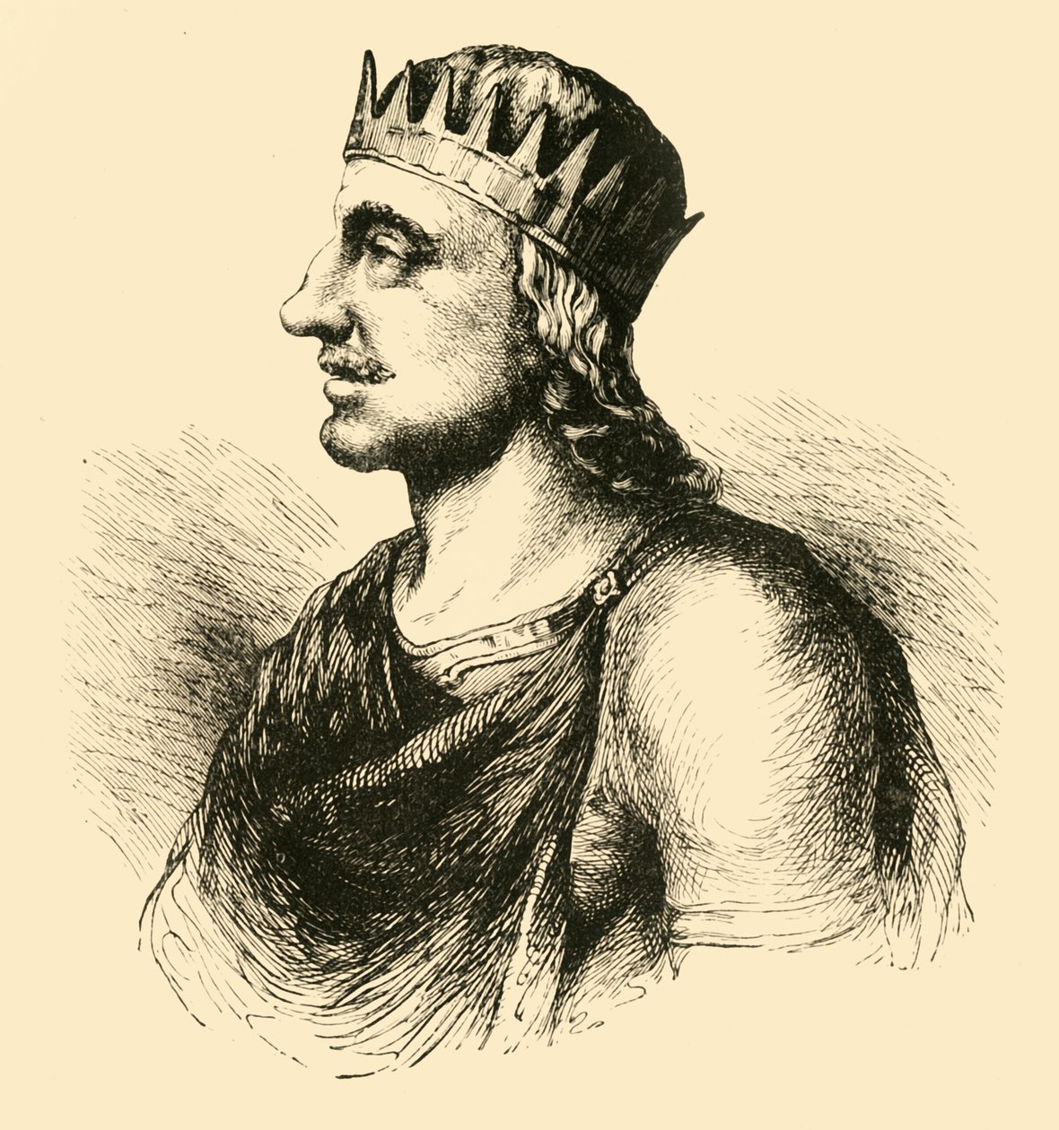 Egbert, anglický král, 771775-839, 1890. od Unbekannt