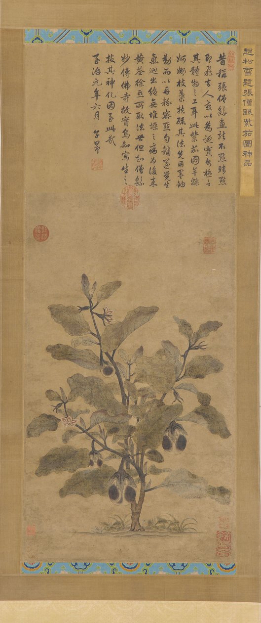 Lilek, dynastie Ming, 1368-1644. od Unbekannt