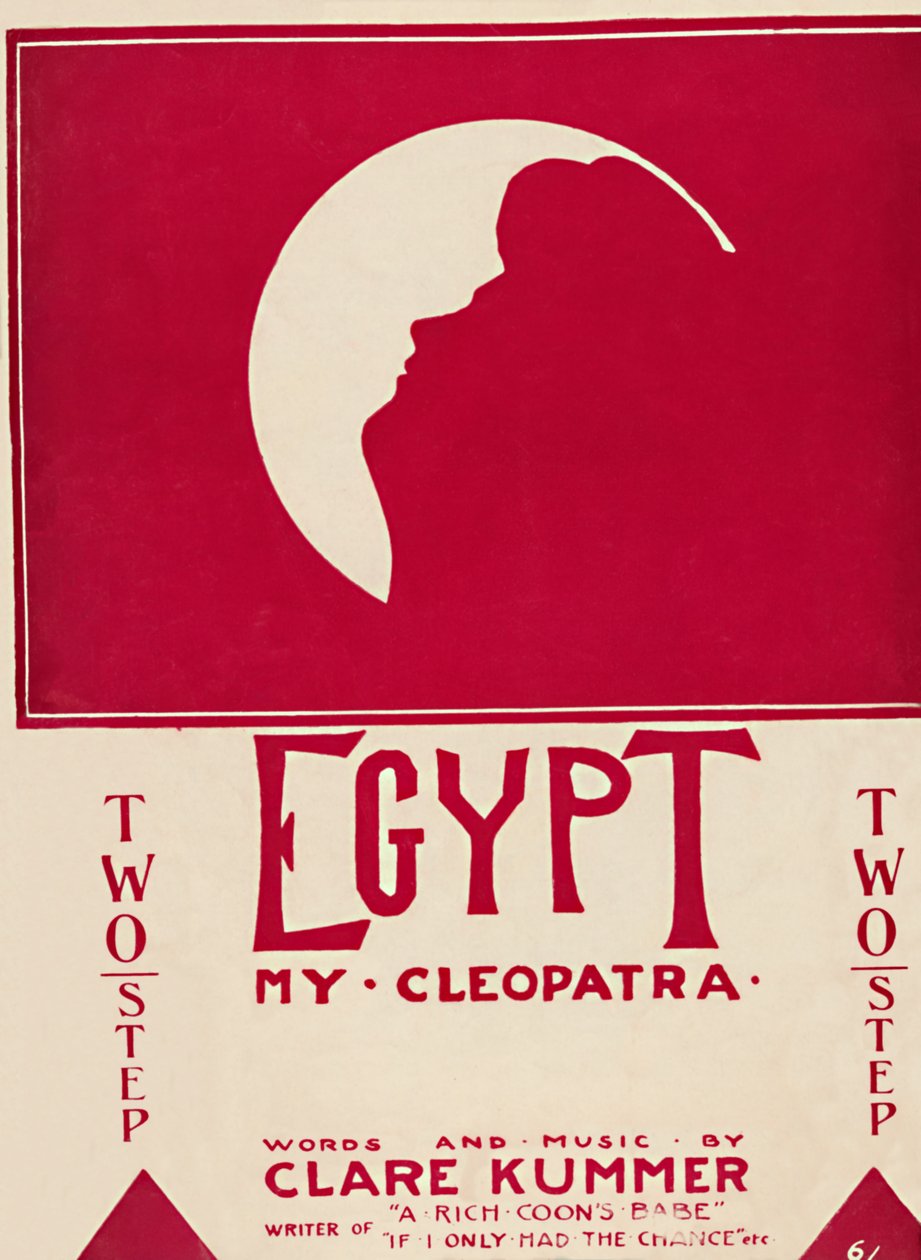 Egypt, moje Kleopatro, 1904. od Unbekannt