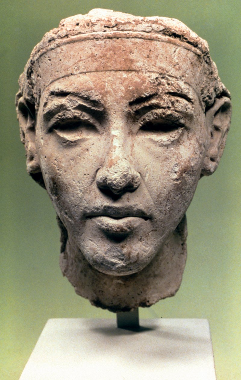 Egyptská hlava, období Amarny, 1350 před naším letopočtem od Unbekannt