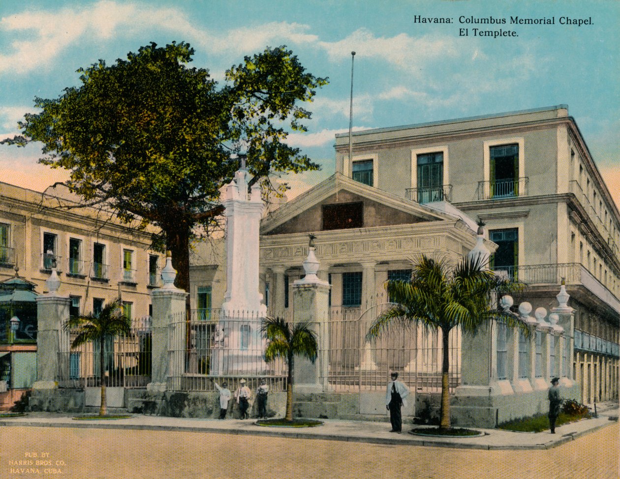 El Templete, Havana, Kuba, c1920. od Unbekannt