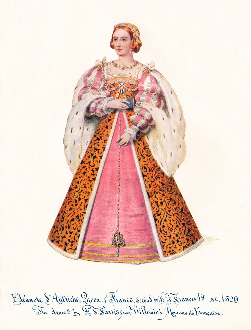 Eleonora Rakouská, královna Francie, druhá manželka Františka 1., 1911. od Unbekannt