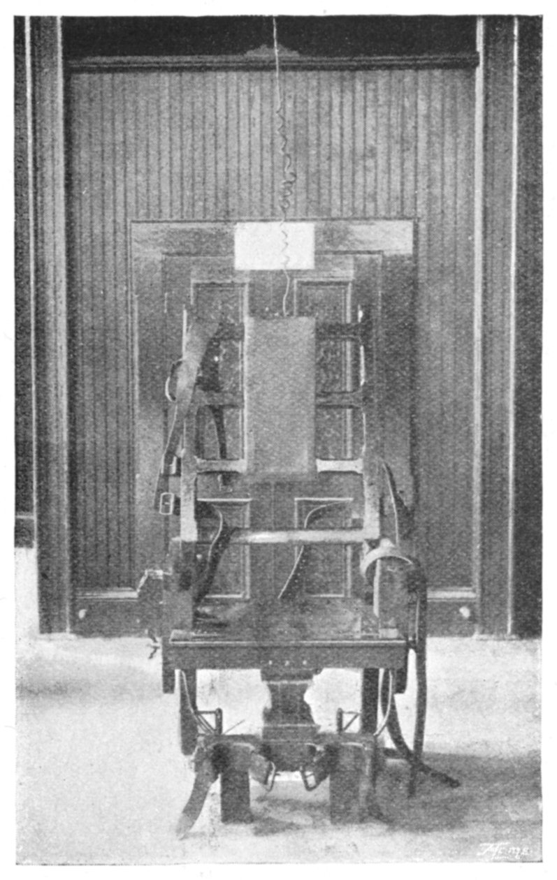 Elektrické křeslo, 1898 od Unbekannt