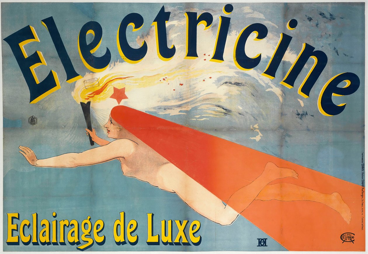 Elektrikář. Luxusní osvětlení, 1896. od Unbekannt