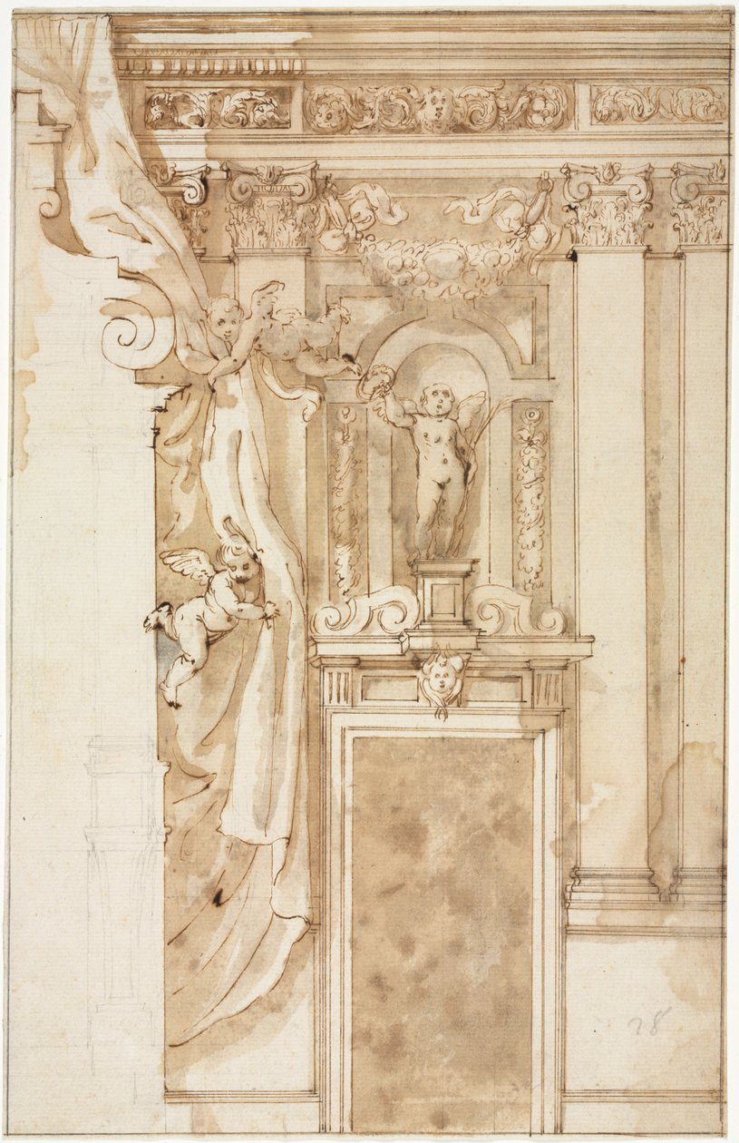 Výška pro nástěnnou dekoraci, c. 1550. od Unbekannt