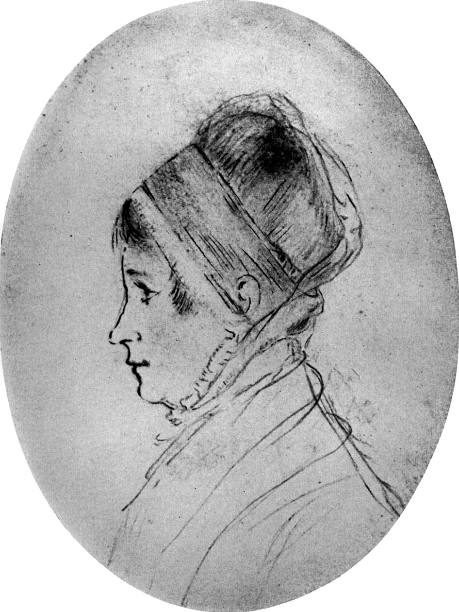 Elizabeth Fry, britská věznice a sociální reformátorka, c1798-1800 1956 od Unbekannt