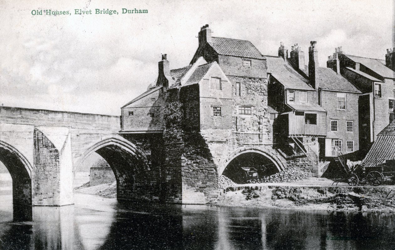 Elvet Bridge, Durham, 1905 od Unbekannt