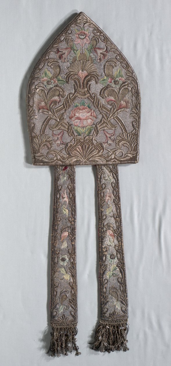 Vyšívaná pokos, 1700s. od Unbekannt