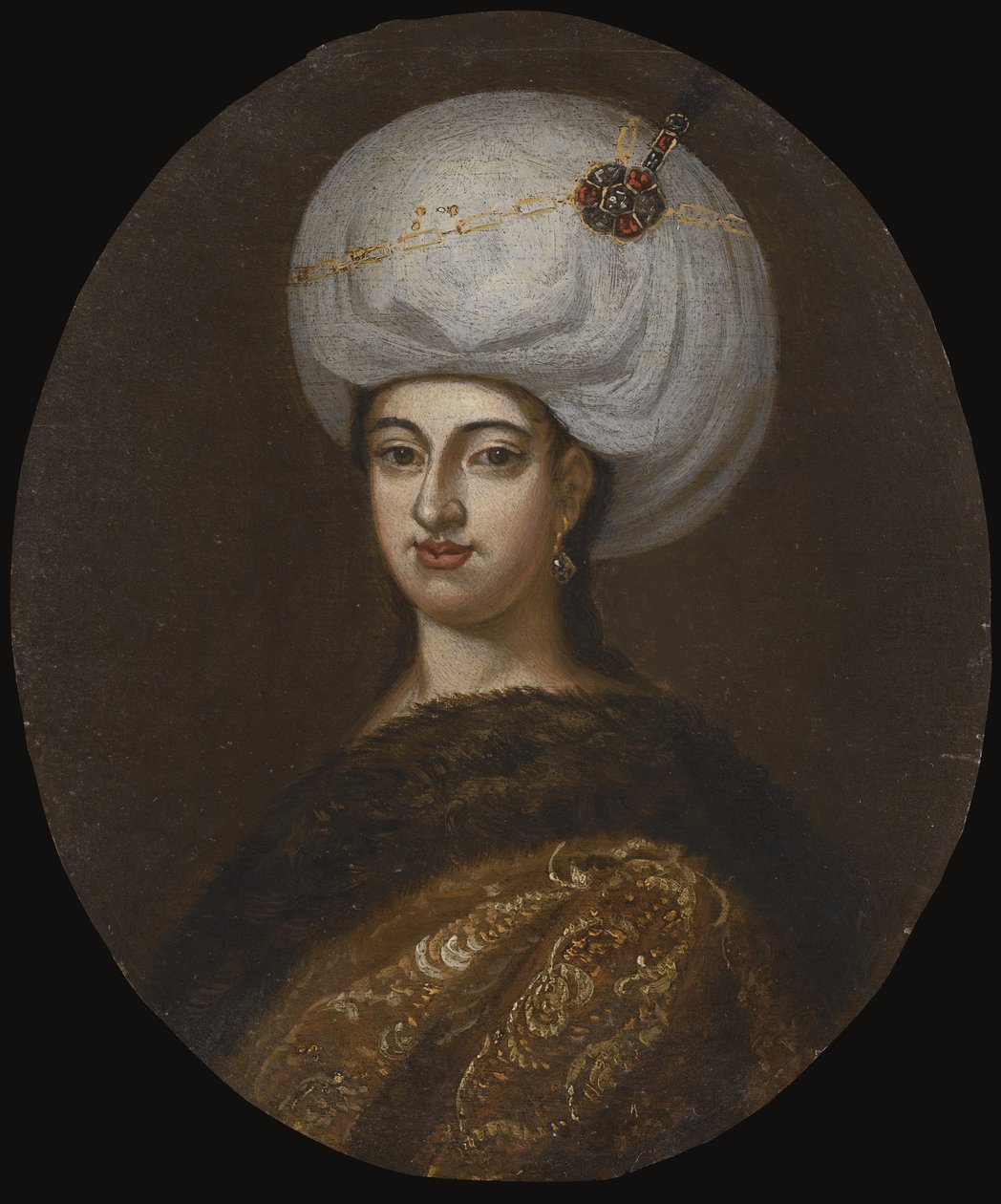 Emetullah Rabia Gülnus Sultan 1642-1715, oblíbený choť sultána Mehmeda IV., druhá polovina od Unbekannt