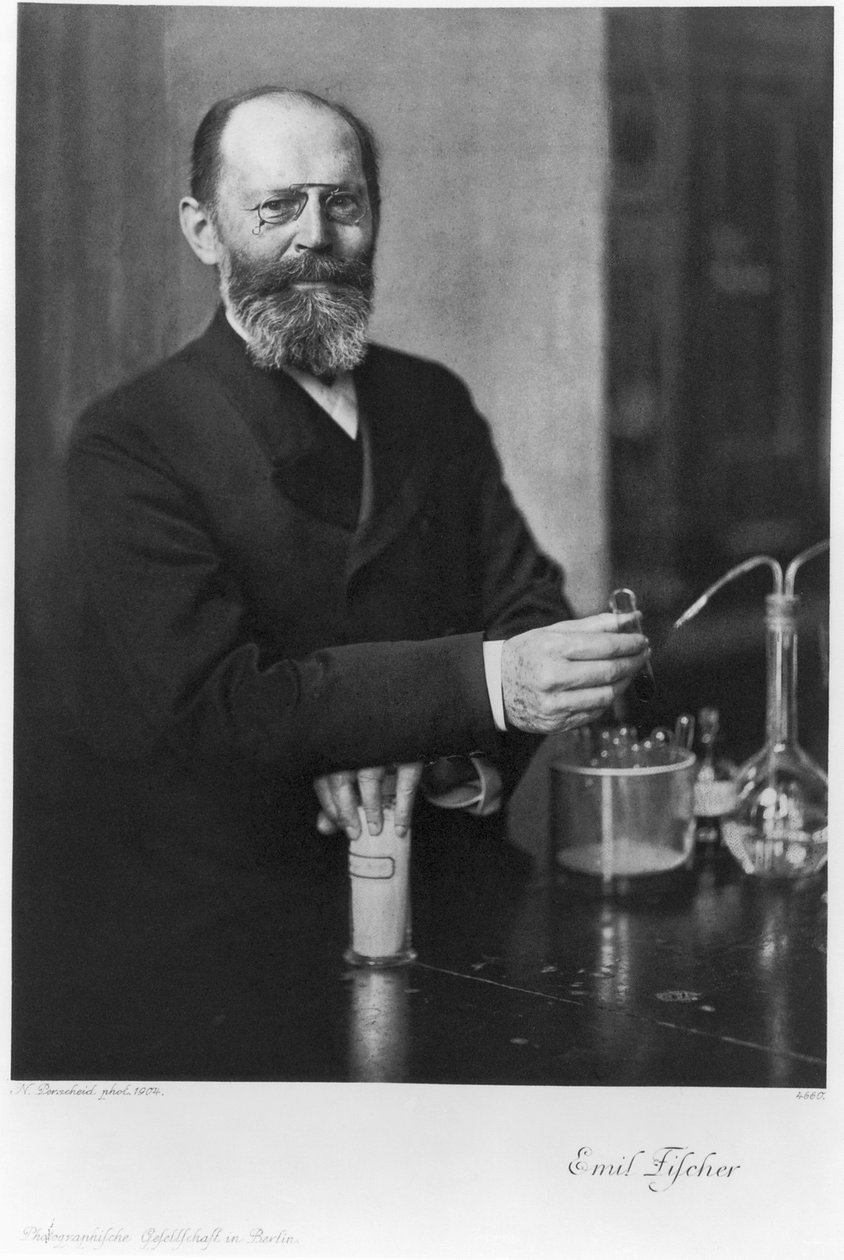 Emil Fischer, německý organický chemik, 1904 od Unbekannt
