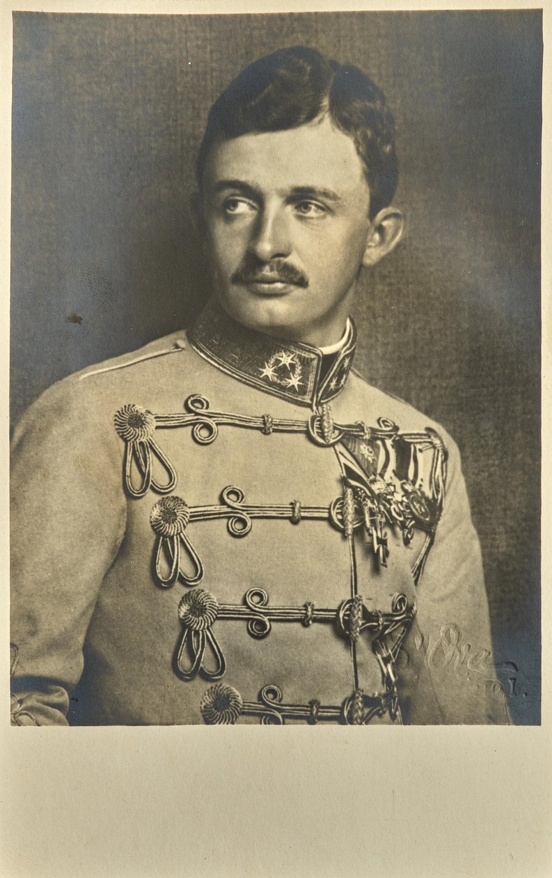 Císař Karel I. Rakouský 1887-1922, král uherský, c. 1917. od Unbekannt