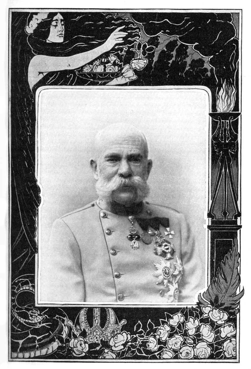 Rakouský císař František Josef I., 1900 od Unbekannt