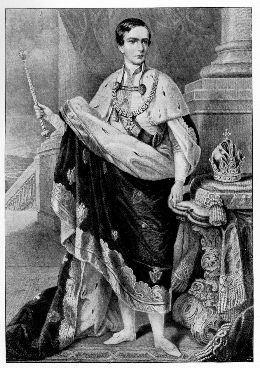 Rakouský císař František Josef I. 1830-1916, 1849-1900 od Unbekannt