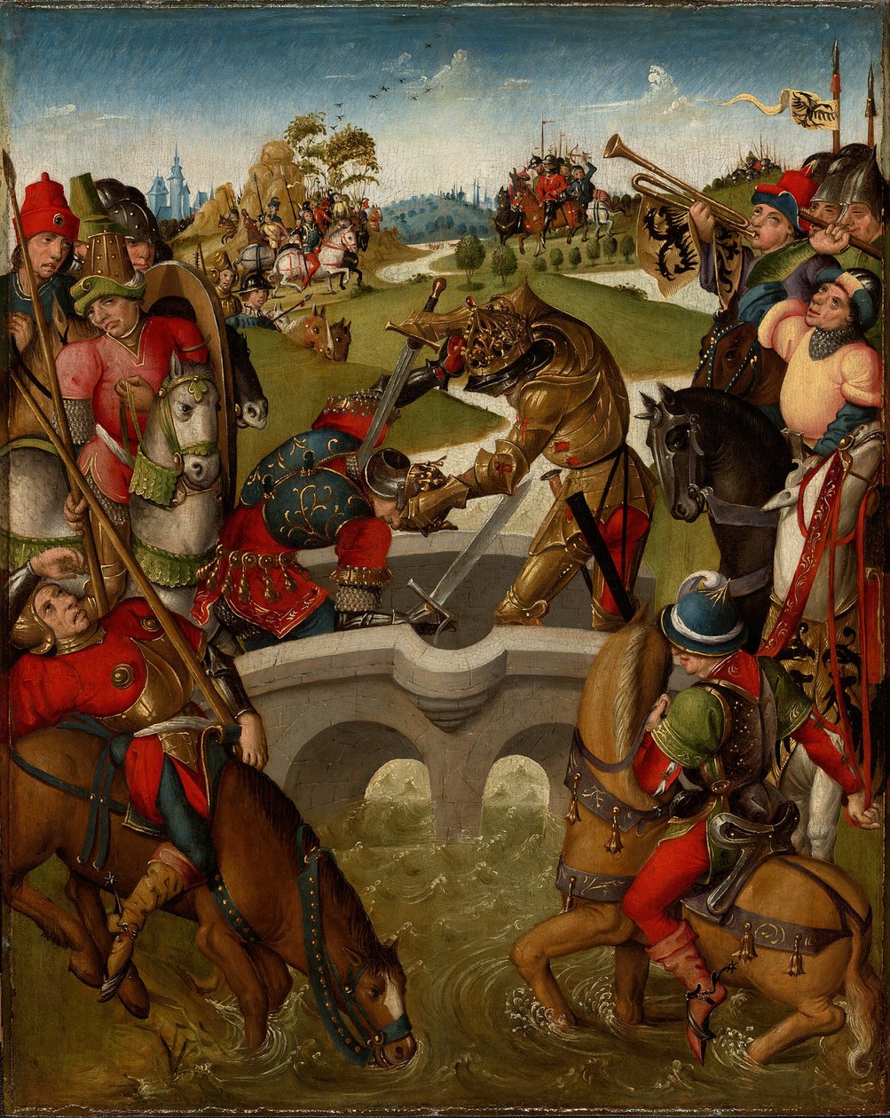 Císař Heraclius zabíjí perského krále, 146080. od Unbekannt