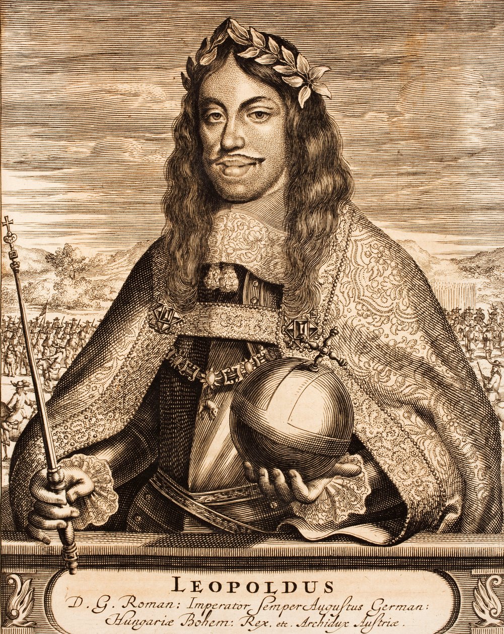 Císař Leopold I. 1640-1705 Od: Schauplatz des Krieges, 1675. od Unbekannt