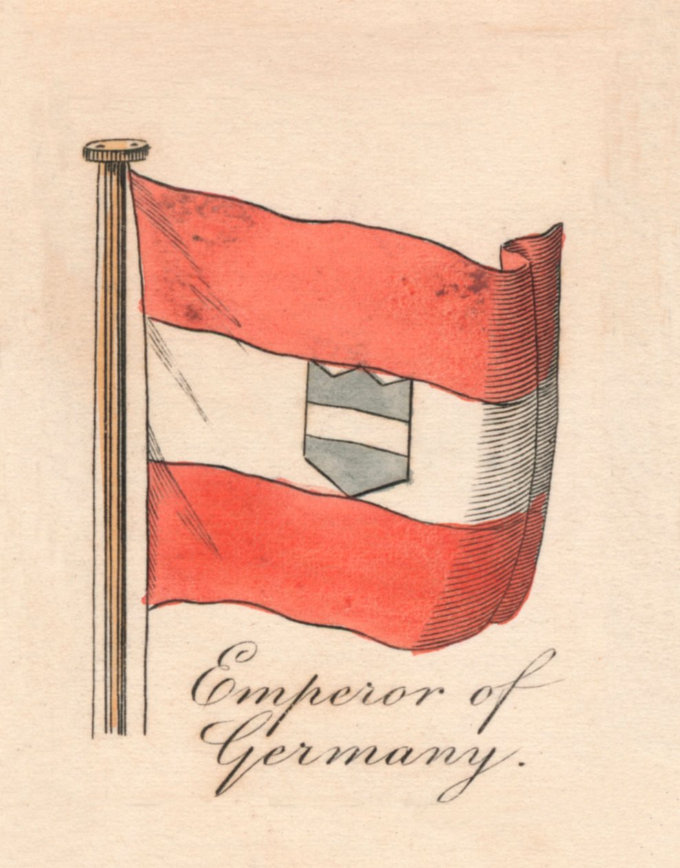 Německý císař, 1838 od Unbekannt