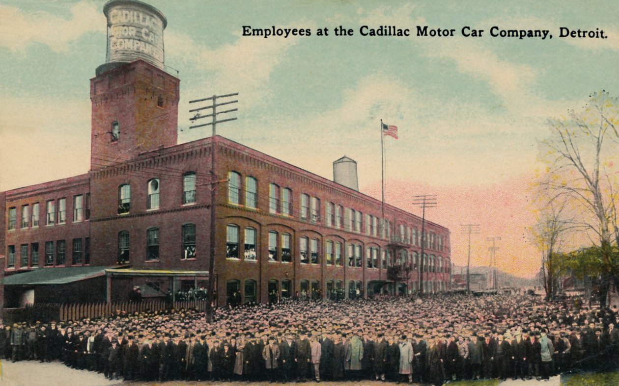 Zaměstnanci společnosti Cadillac Motor Car Company, Detroit, c1930. od Unbekannt