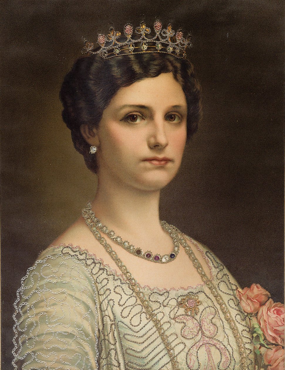 Rakouská císařovna Zita 1892-1989, uherská královna, c. 1917. od Unbekannt
