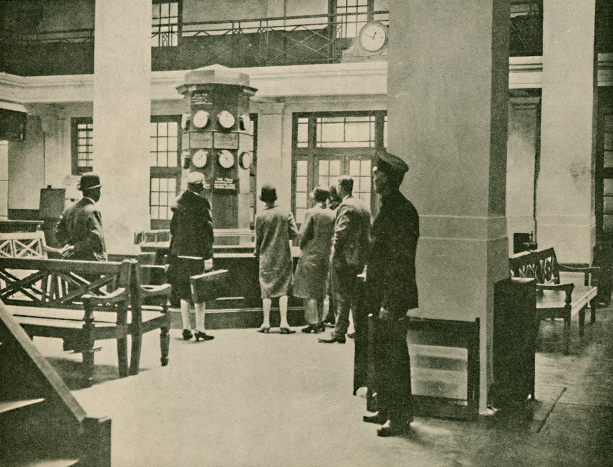 Vstupní hala, London Air Station, 1927 od Unbekannt