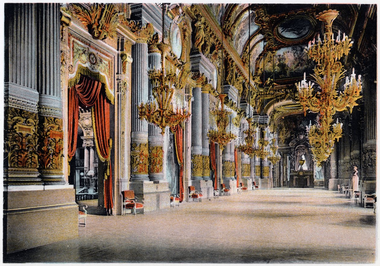 Vchod do Palais Garnier, Paříž, c1900 od Unbekannt