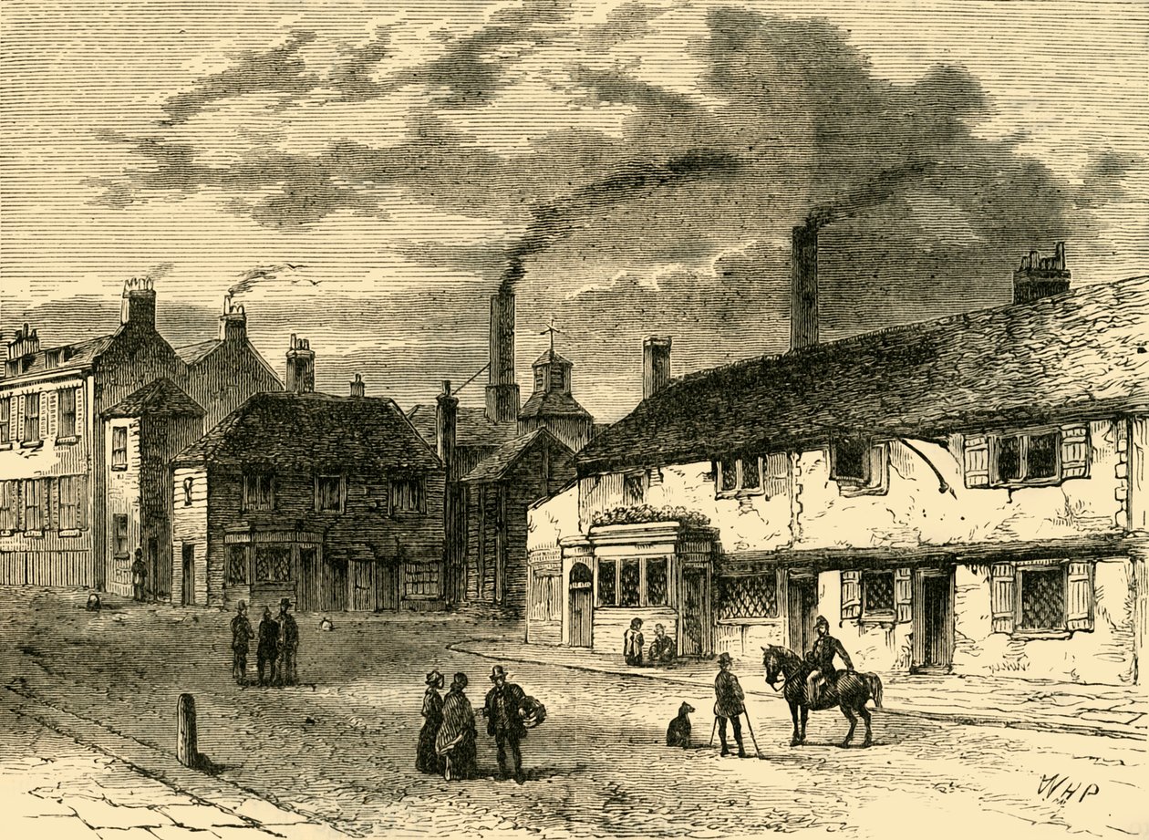 Vchod do Chiswicku, c1878. od Unbekannt