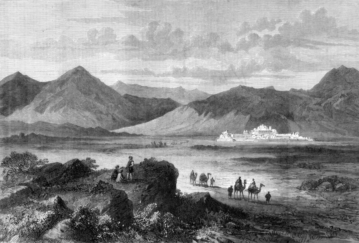 Vstup do Khyber Pass a Fort of Jamrood, Afghánistán, 1878 od Unbekannt