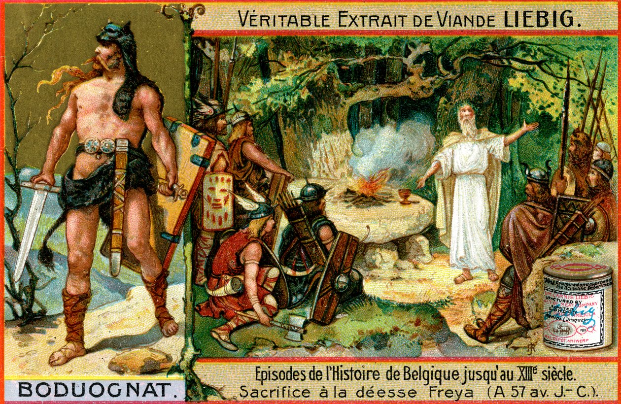 Epizody v historii Belgie až do 13. století: Boduognatus, c1900 od Unbekannt