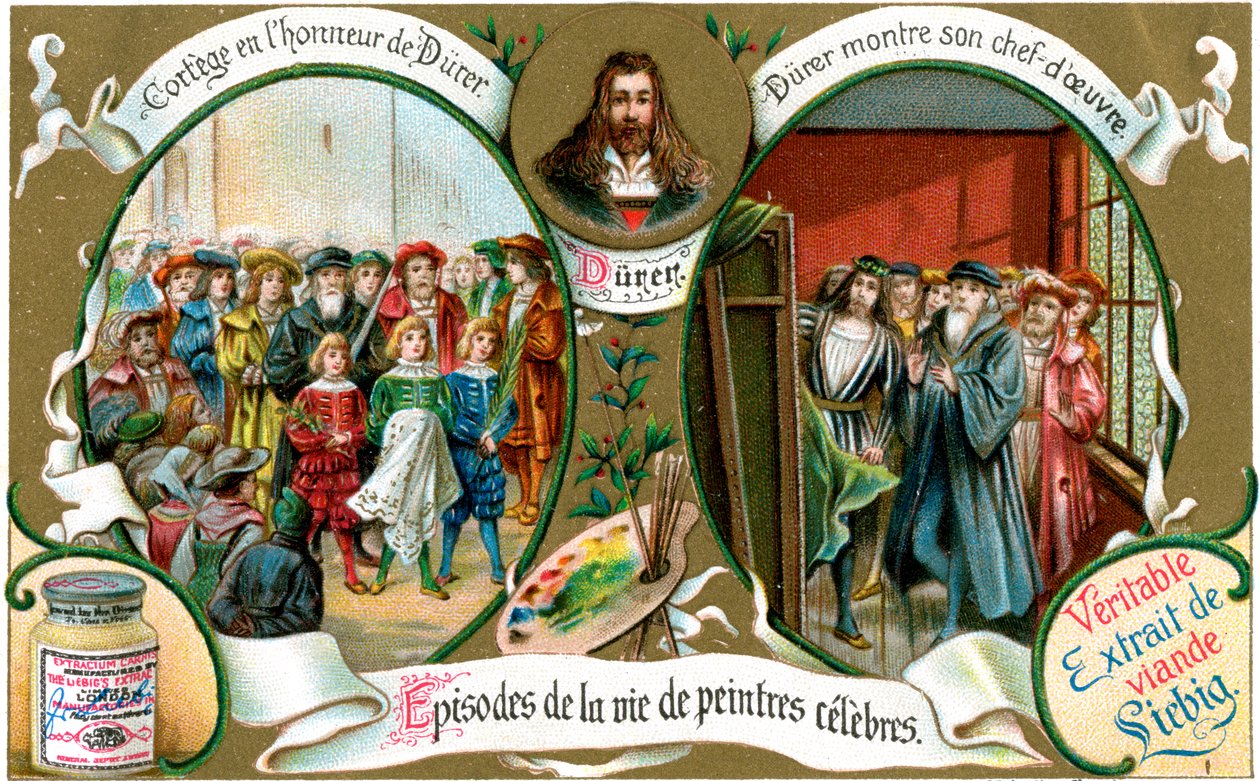 Episodes of the Life of Famous Painters: Durer, c1900 od Unbekannt