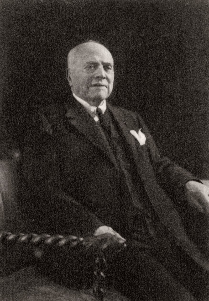 Ernest Cognacq, francouzský maloobchodník, 1912 od Unbekannt
