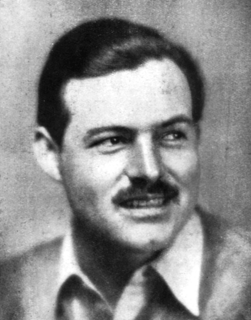 Ernest Hemingway 1899-1961, americký romanopisec, počátek 20. století od Unbekannt