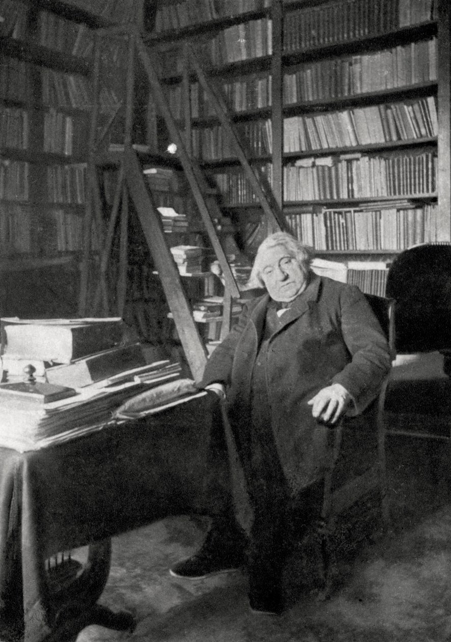 Ernest Renan, francouzský filozof a spisovatel, 1890 od Unbekannt
