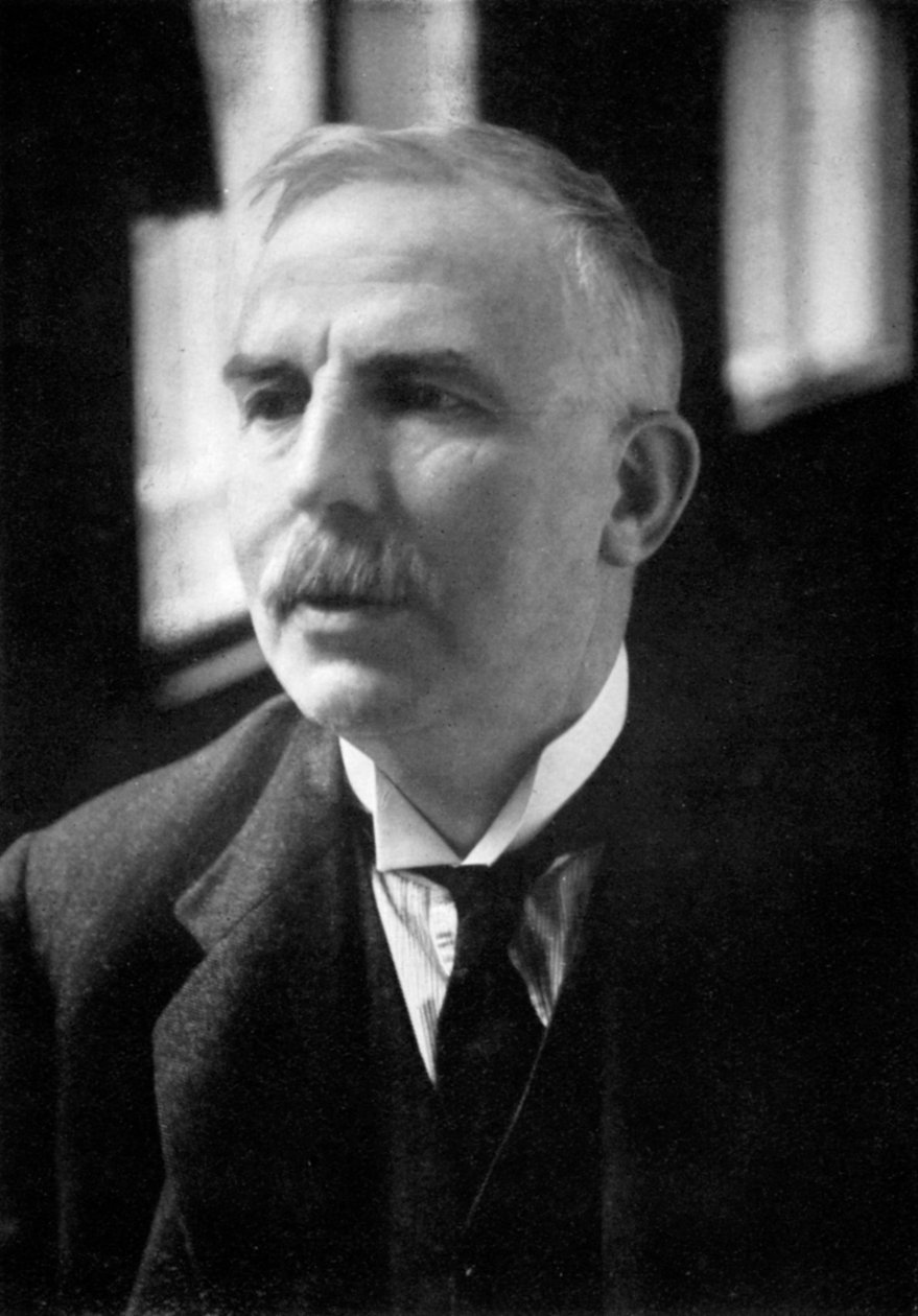 Ernest Rutherford 1871-1937, nositel Nobelovy ceny za atomový fyzik, c1908 od Unbekannt