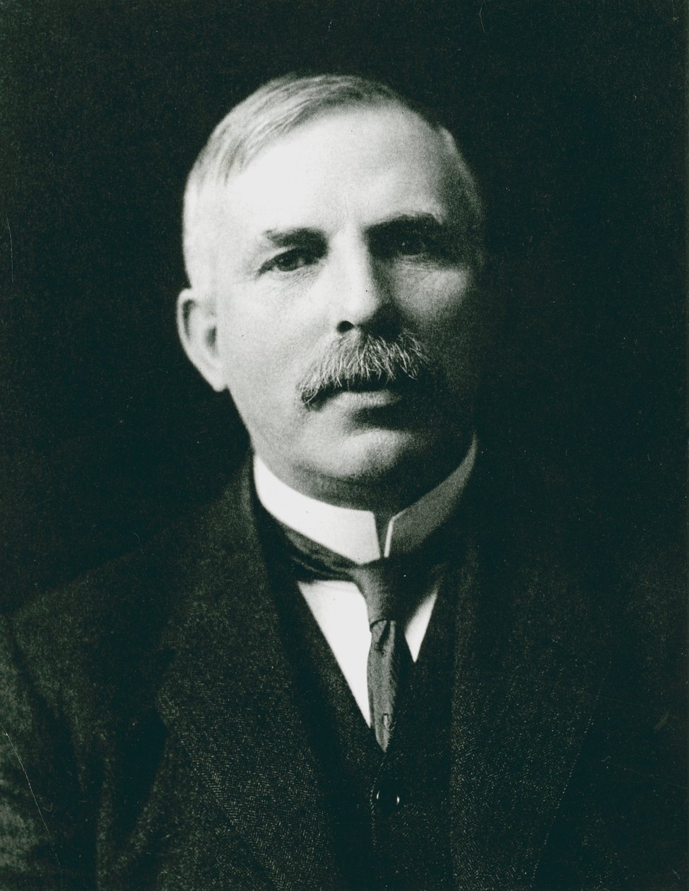 Ernest Rutherford 1871-1937, nositel Nobelovy ceny za atomový fyzik, c1908 od Unbekannt
