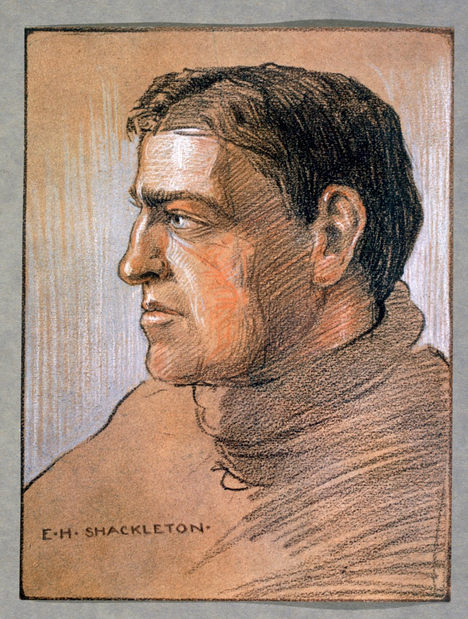 Ernest Shackleton, britský průzkumník, c1909 od Unbekannt