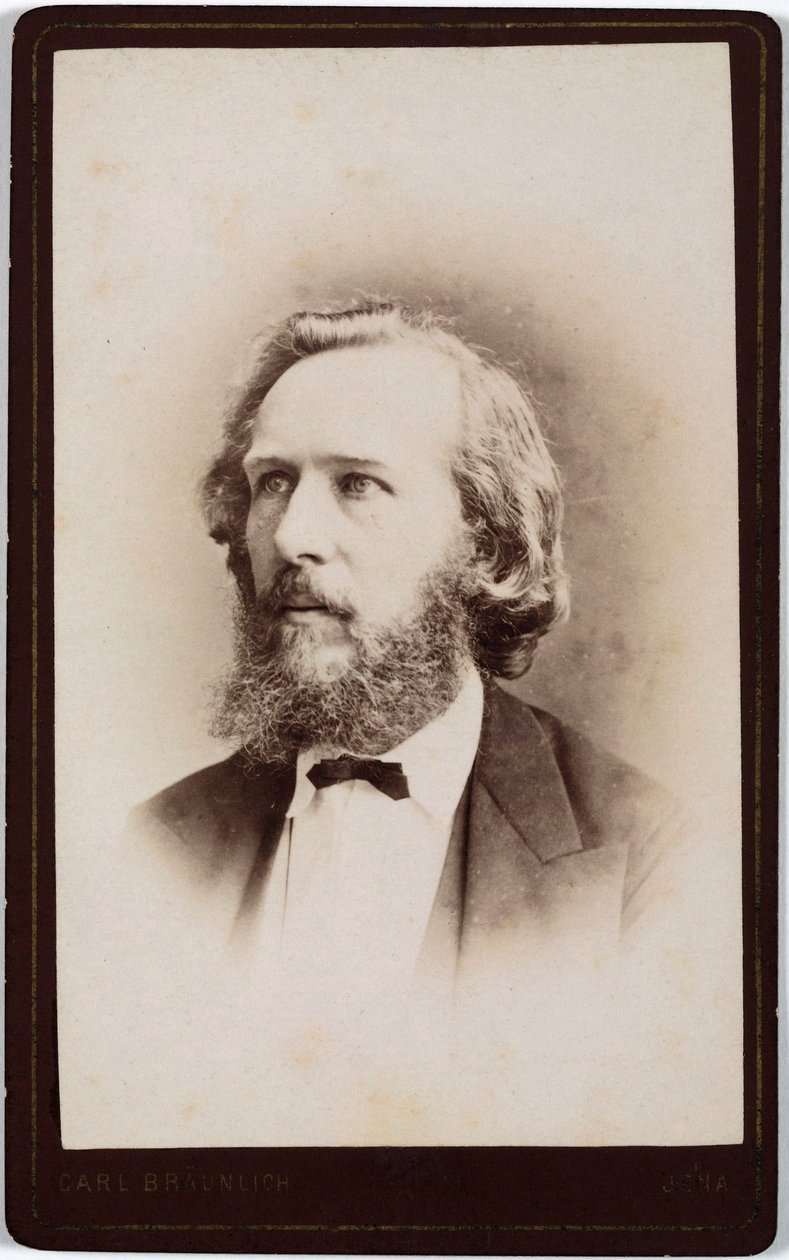 Ernst Haeckel, německý přírodovědec, c 1860s od Unbekannt