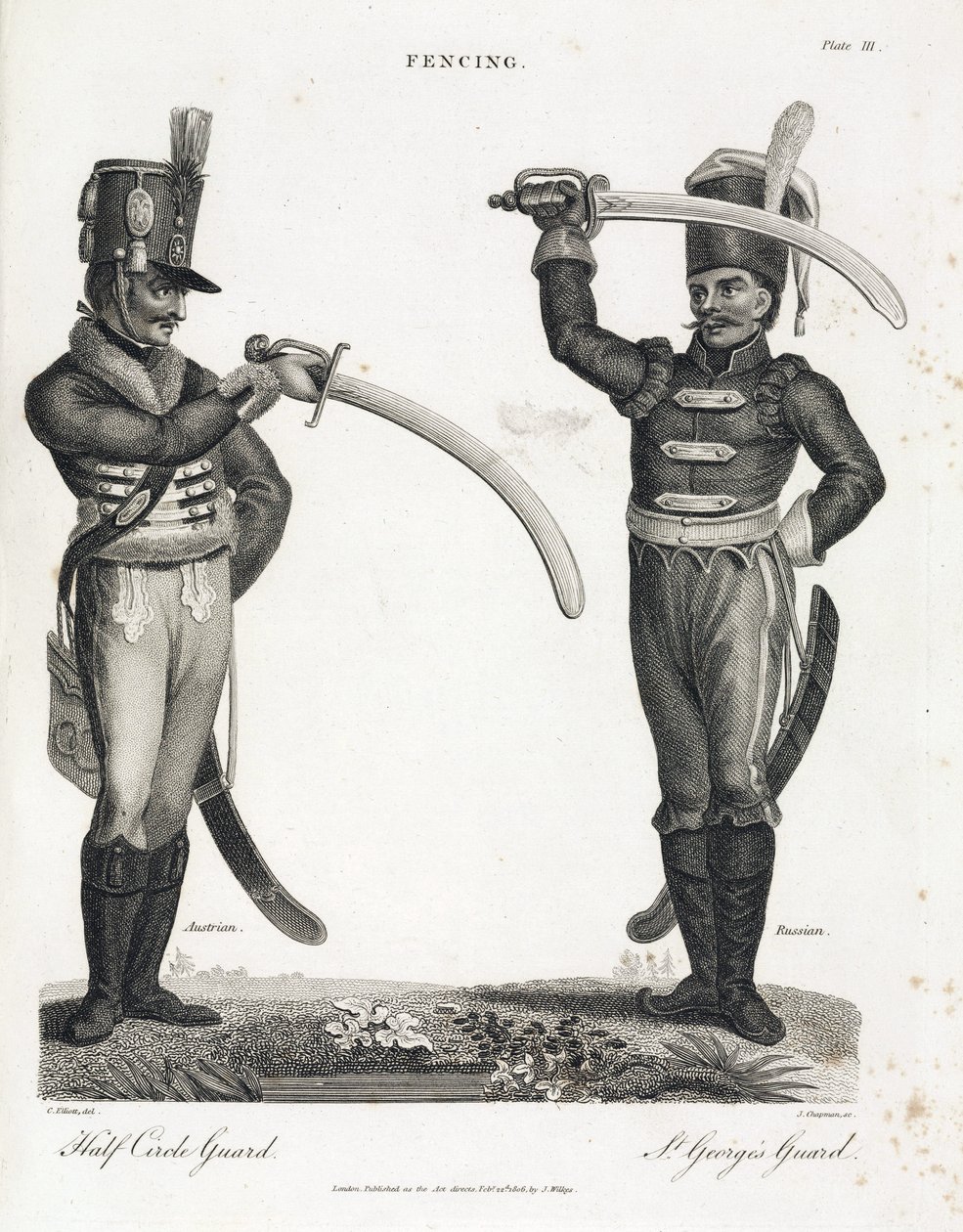 Escrime: demi garde circulaire et Gardre de Saint Georges od Unbekannt