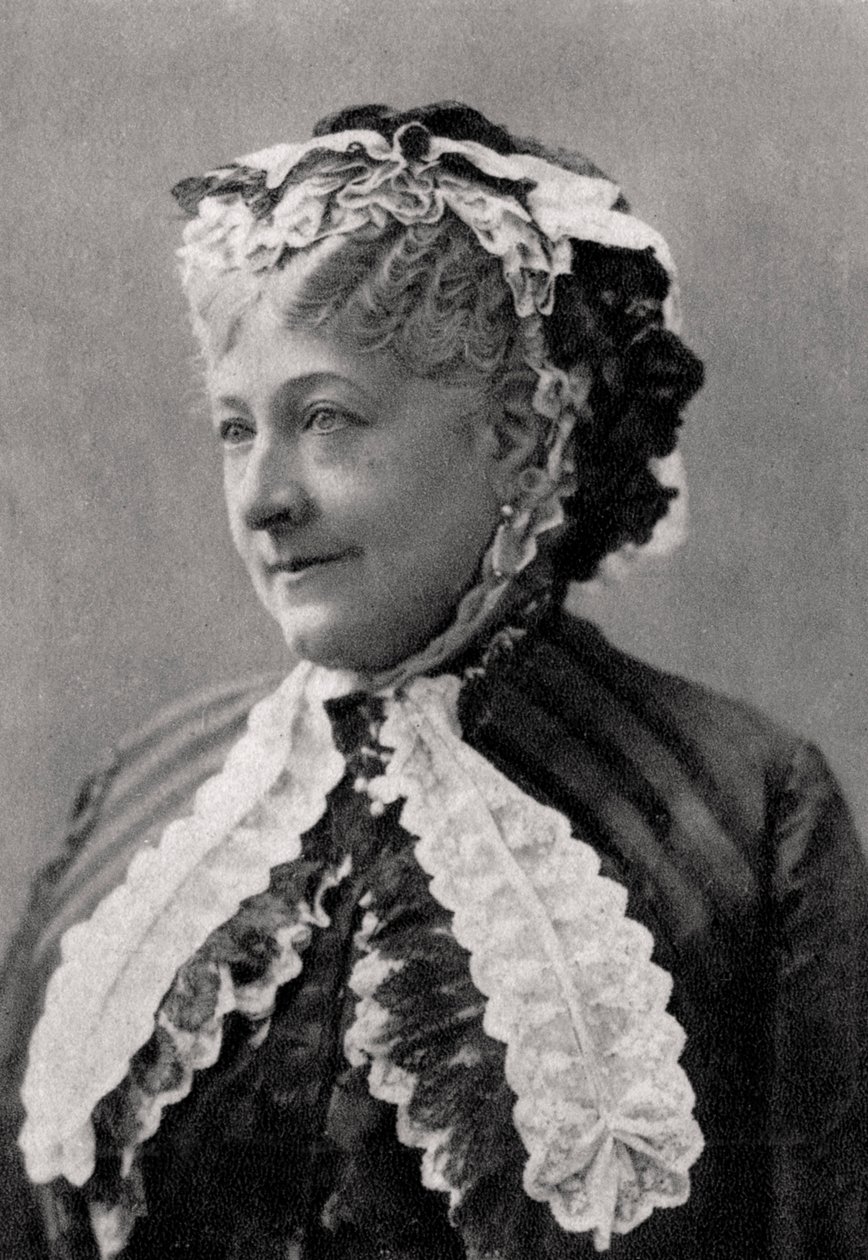 Ethelie Madeleine Brohan, francouzská herečka, 1885 od Unbekannt