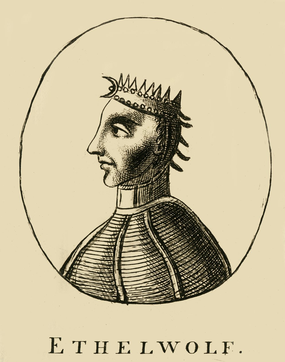 Ethelwolf, 18. století. od Unbekannt