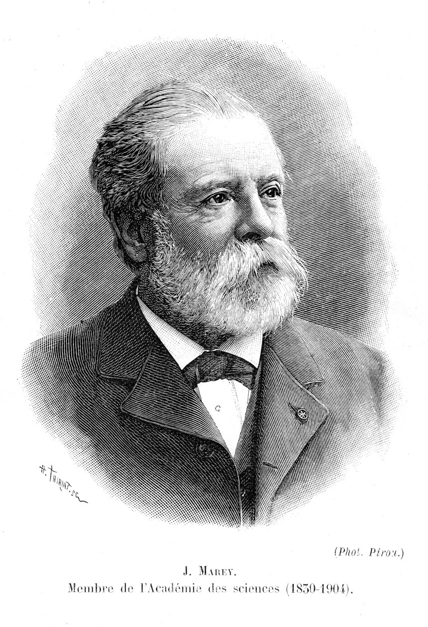 Etienne Jules Marey 1830-1903, průkopník kinematografie, c1904 od Unbekannt