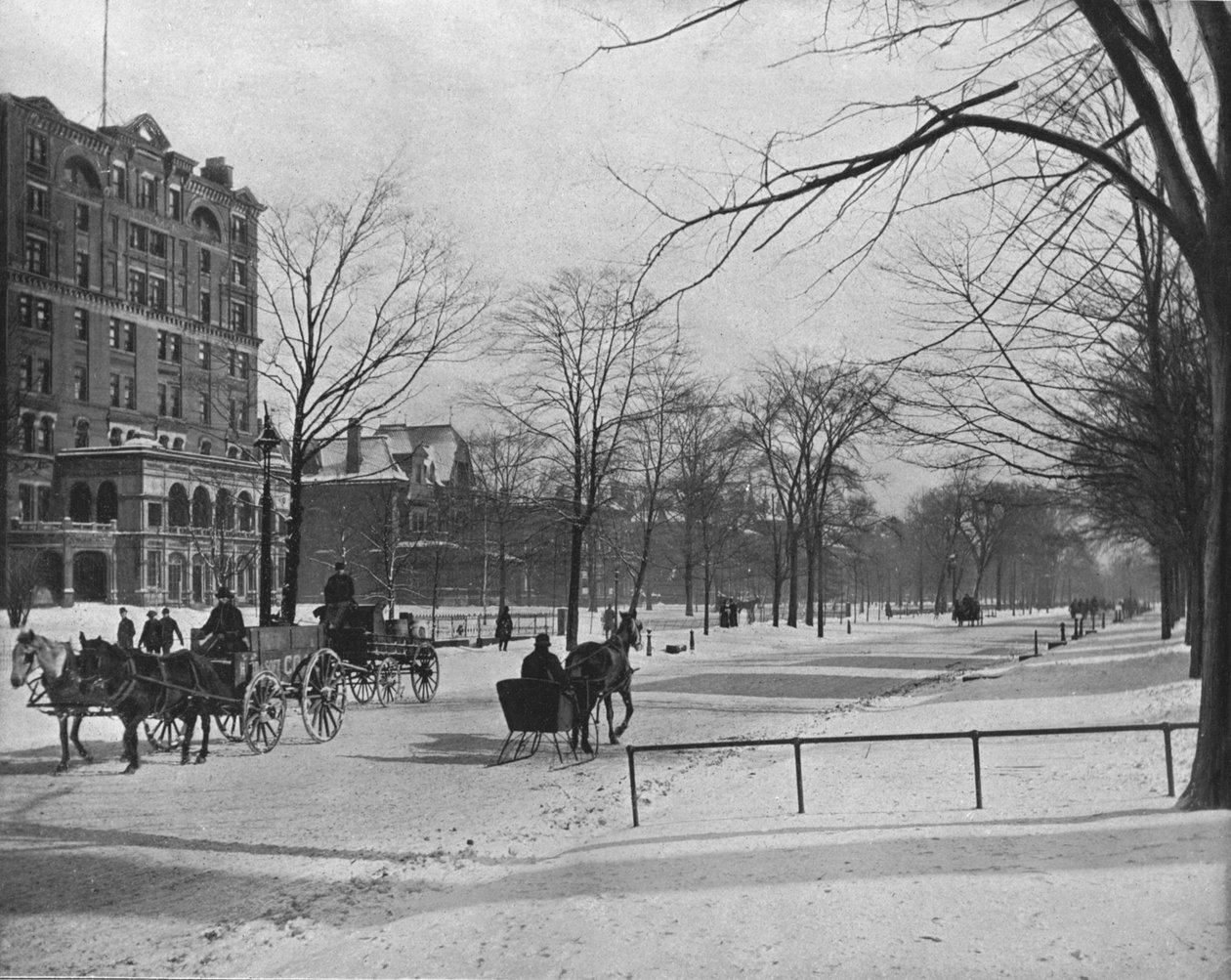 Euclid Avenue, Cleveland, Ohio, USA, c1900. od Unbekannt