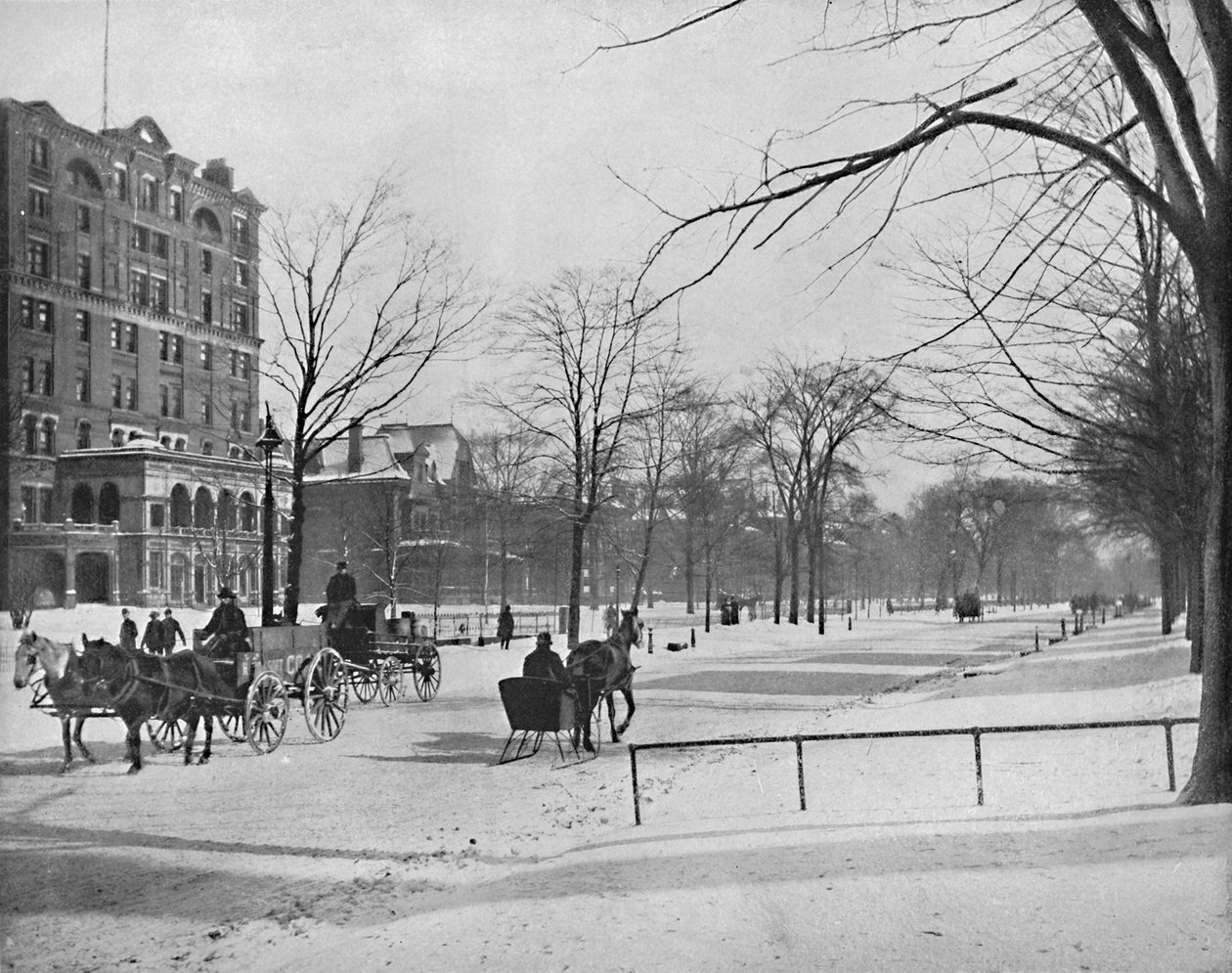 Euclid Avenue, Cleveland, Ohio, c1897. od Unbekannt