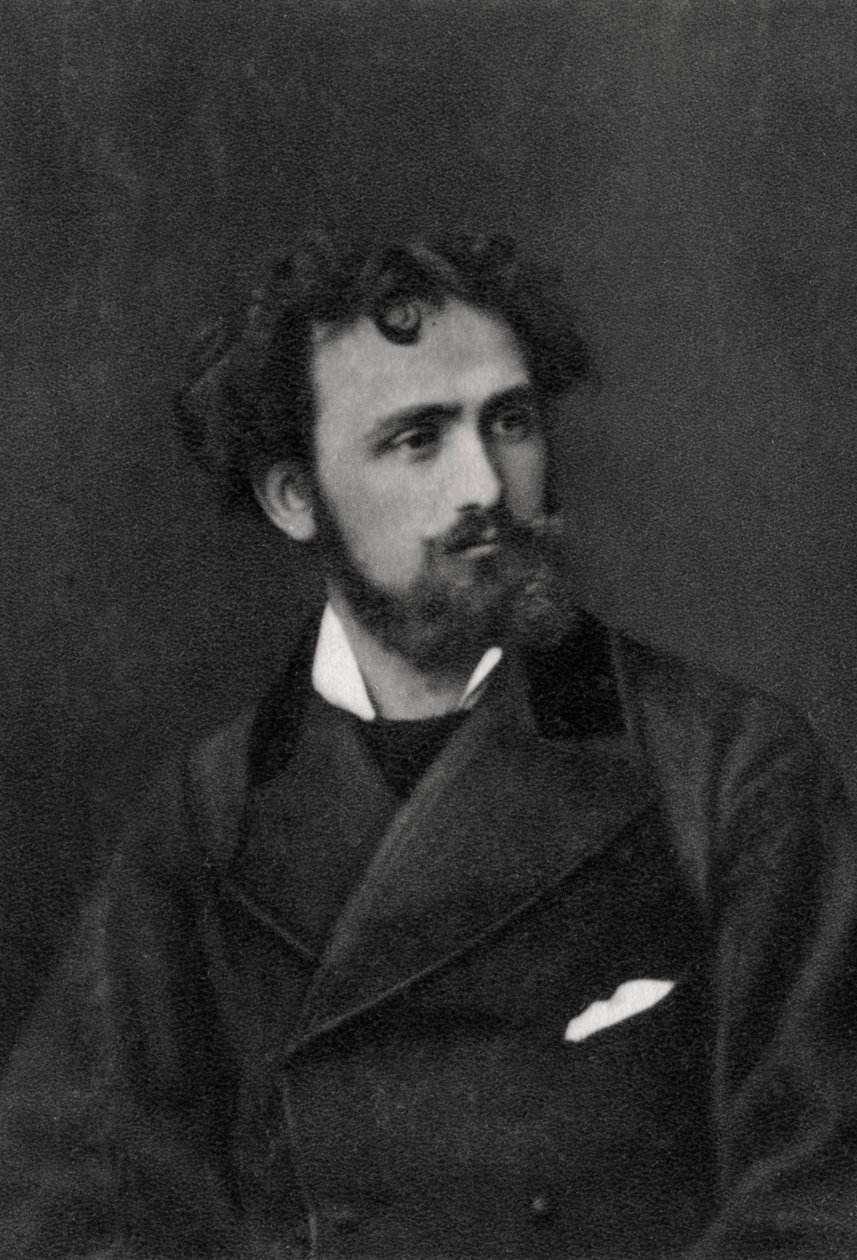 Eugene Delacroix , francouzský umělec, 1854 od Unbekannt