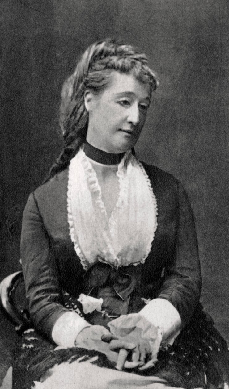 Eugenie de Montijo, císařovna choť Napoleona III Francie, c1865-1875 od Unbekannt