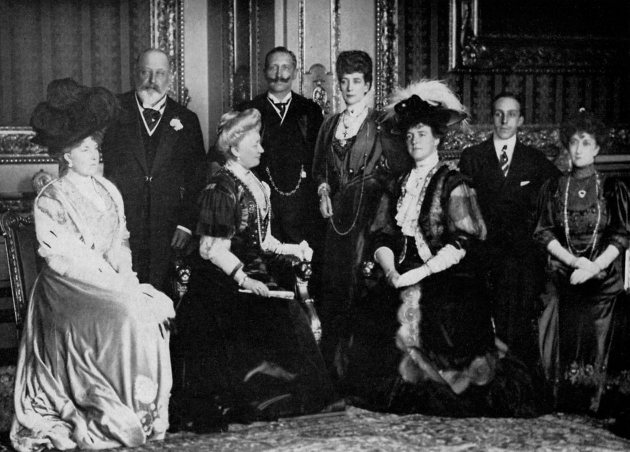 Evropská královská rodina na zámku Windsor, 17. listopadu 1907 1964 od Unbekannt