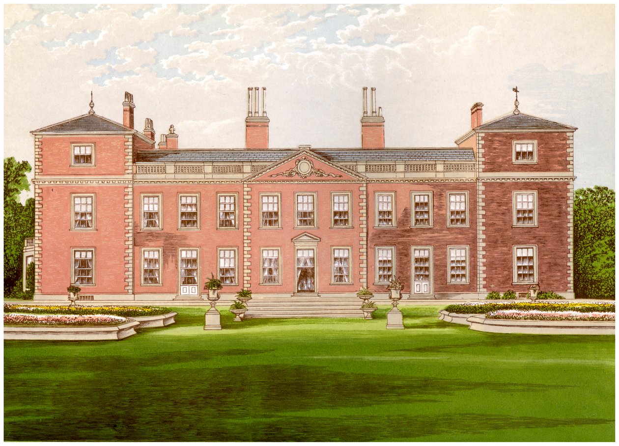 Euston Hall, Suffolk, domov vévody z Graftonu, 1880 od Unbekannt