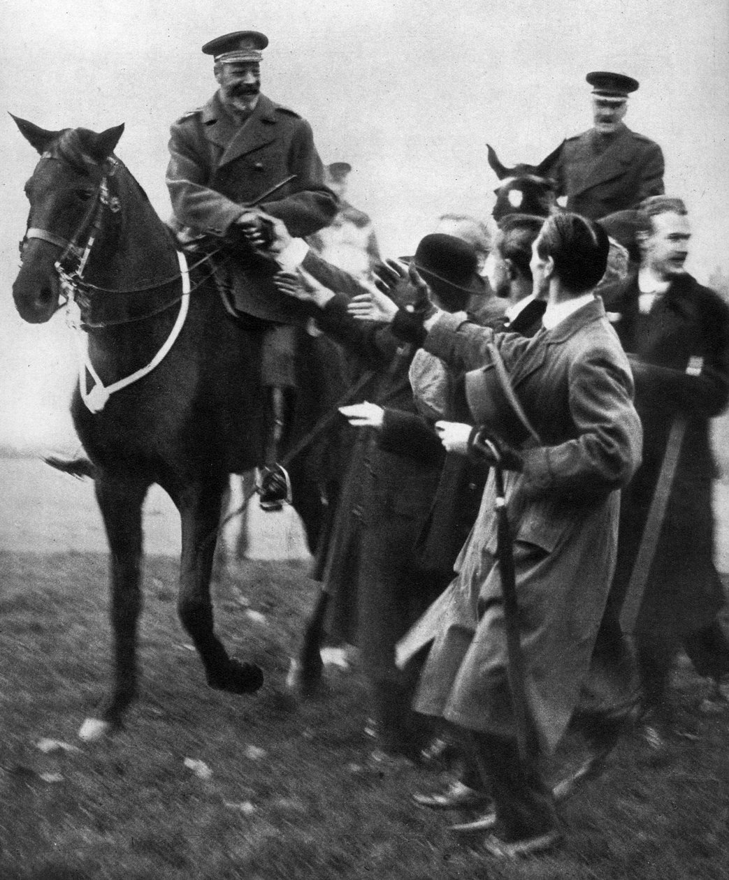 Bývalí vojáci a král, recenze 20 000 mužů se stříbrným odznakem v Hyde Parku, Londýn, 1935 od Unbekannt