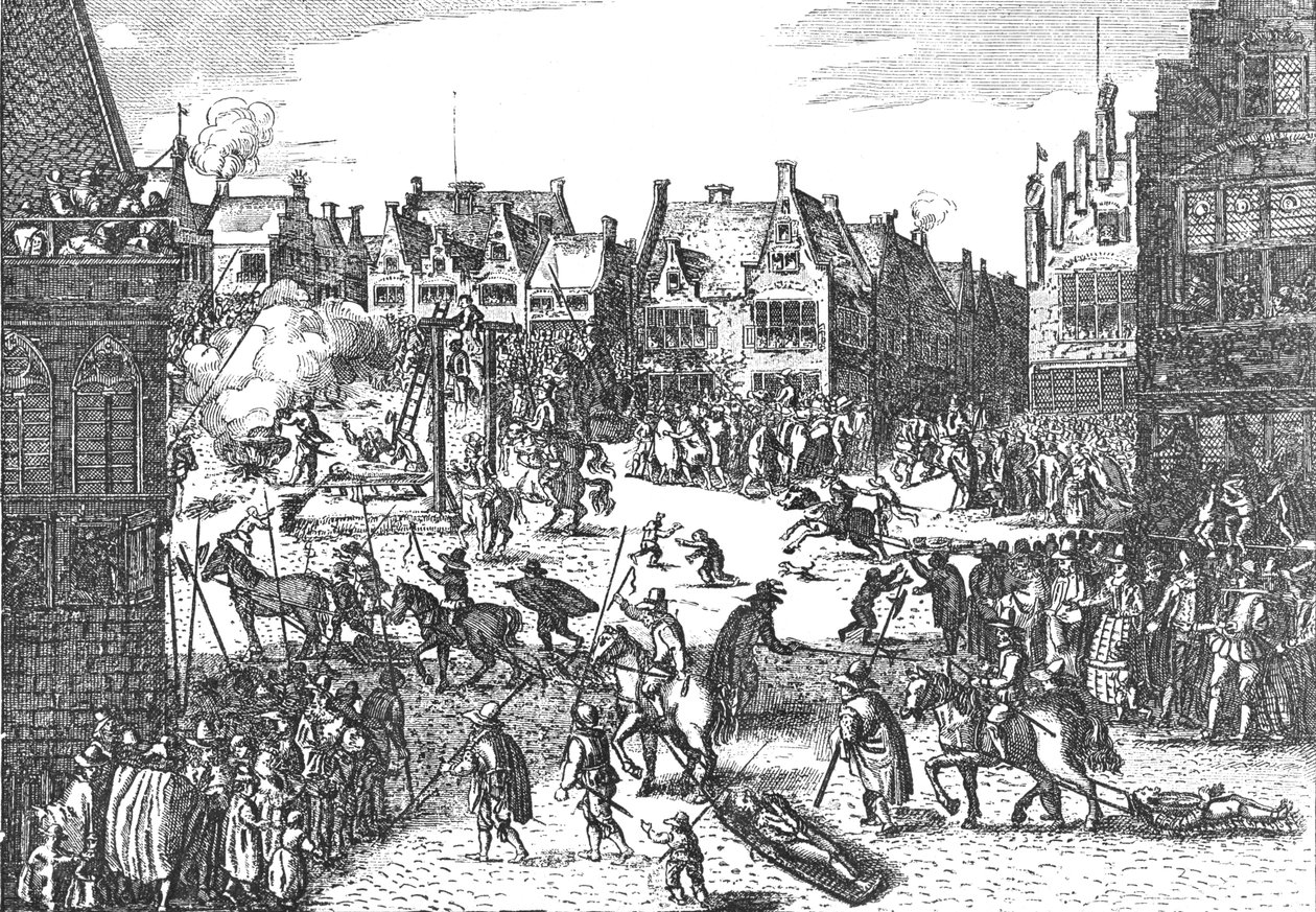 Poprava Spiklenci spiknutí střelného prachu v letech 1606, 1795 1897 od Unbekannt